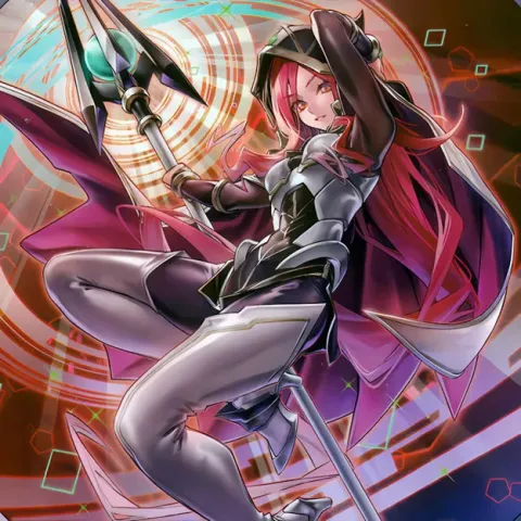 Yu-Gi-Oh! card Cyberse Contract Witch