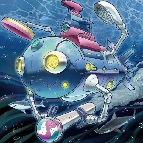 Yu-Gi-Oh! card Helping Robo for Underwater Combat